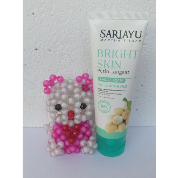 Jual Sariayu Bright Skin Putih Langsat Facial Foam 75ml Sabun Wajah