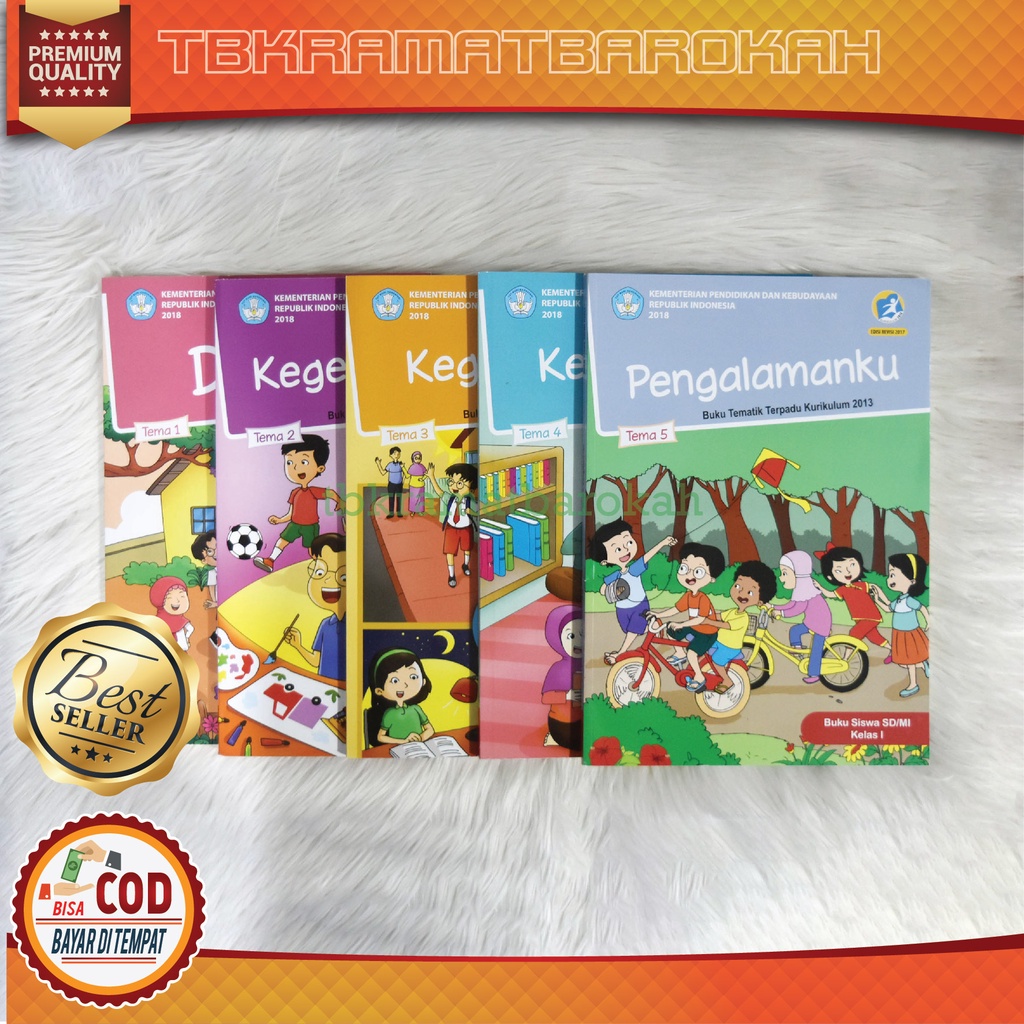 Jual Buku Siswa Kelas Sd Mi Tematik Terpadu Tema Kurikulum