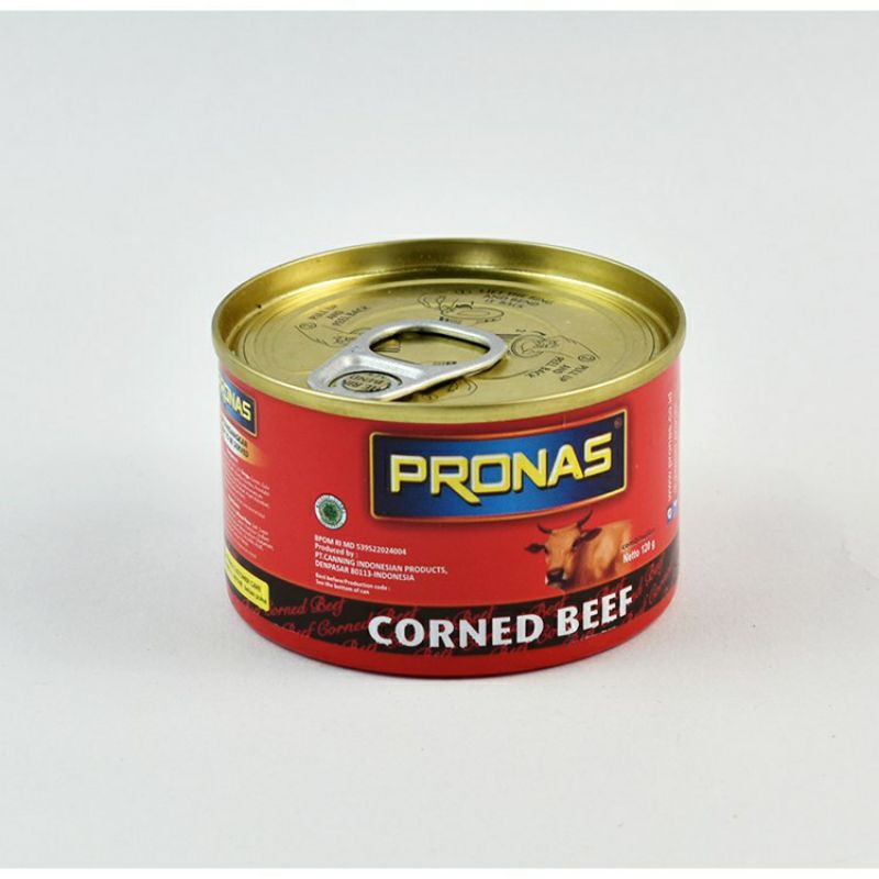 Jual Pronas Corned Beef Kornet Daging Sapi 120 Gr Shopee Indonesia