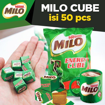 Jual NESTLE MILO CUBE 50 PCS Shopee Indonesia