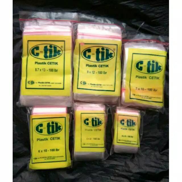 Jual Plastik Klip C Tik Ctik Mata Merah Putih X X Pack