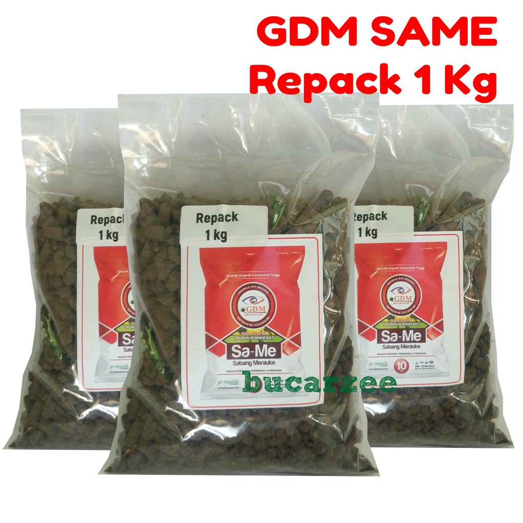 Jual Gdm Same Granule Bio Organik Pupuk Organik Padat Kemasan Repack