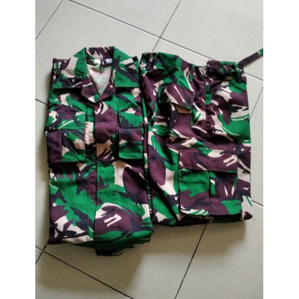 Jual Baju Pdl Jatah Tni Al Asli Terbaru Shopee Indonesia