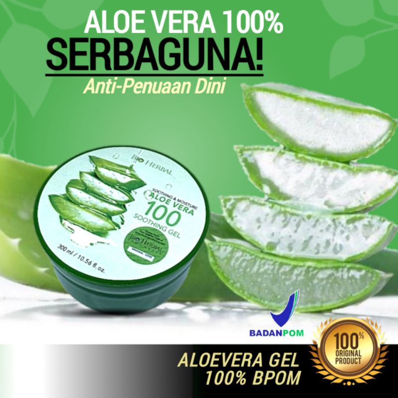 Jual Aloe Vera Gel Asli Dengan Stiker Tracking Code Menutrisi Kulit