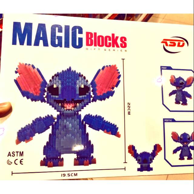 Jual Magic Blocks Stich Shopee Indonesia