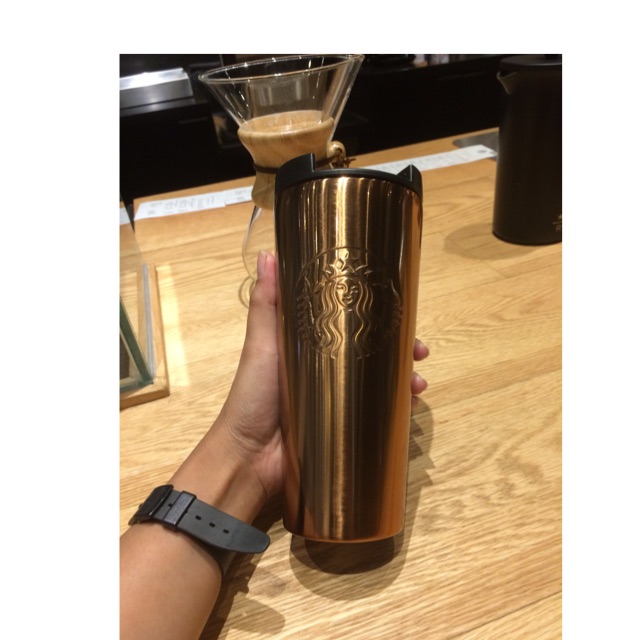 Jual Tumbler Starbucks Gold Siren Grande Shopee Indonesia