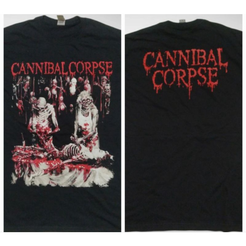 Jual Tshirt Cannibal Corpse Butchered At Birth L Shopee Indonesia