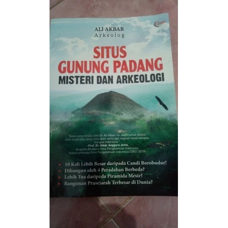 Jual Buku Arkeologi Situs Gunung Padang Misteri Dan Arkeologi