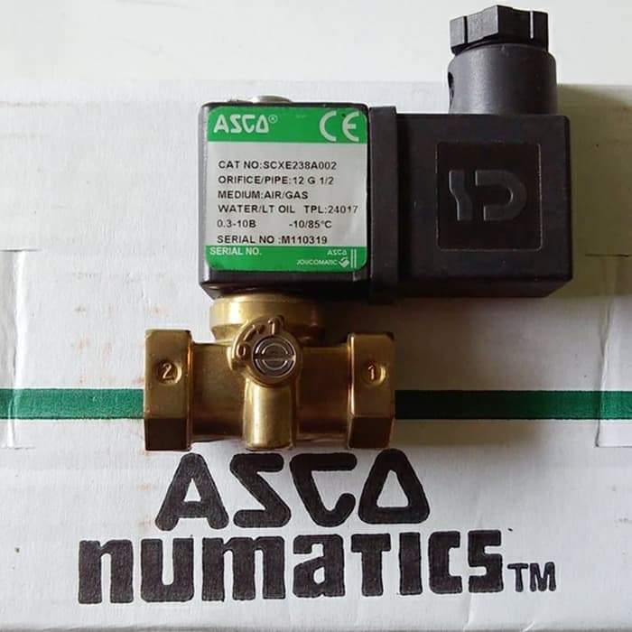 Jual Solenoid Valve Way Asco Port Vac Shopee Indonesia