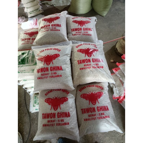 Jual Beras Tawon Ghina Kemasan Kg Produklokal Dijamin Kualitas Nya