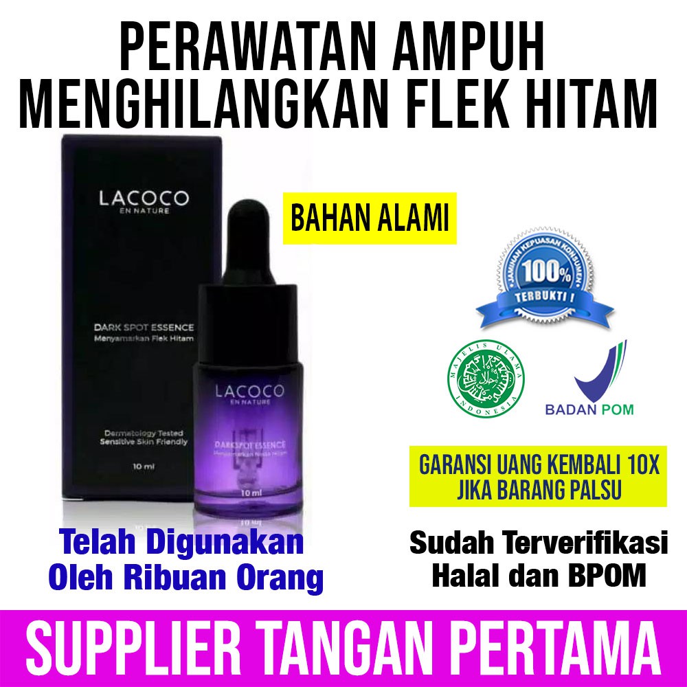 Jual Lacoco Essensce Anti Flek Dark Spot Essence Indonesia Shopee