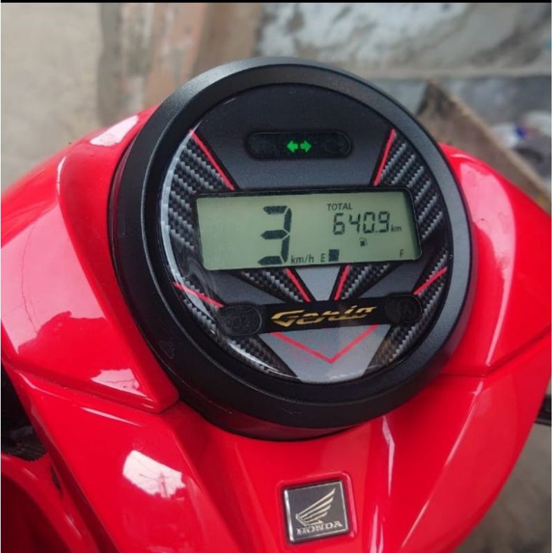 Jual Stiker Speedometer Honda Genio Stiker Anti Gores Speedometer