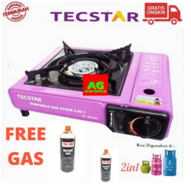 Jual Kompor Portable Tecstar Kompor Camping In Free Gas Portable