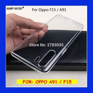 Jual Oppo F15 A91 Mika Transparan Clear Hard Case Hardcase Casing