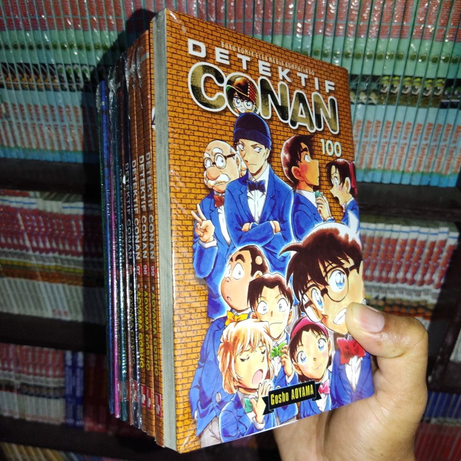 Jual Detektif Conan 91 100 Komik Paket Segel Original Shopee