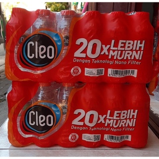 Jual Air Minum Botol Cleo Mini 220ml Isi 24pcs Shopee Indonesia