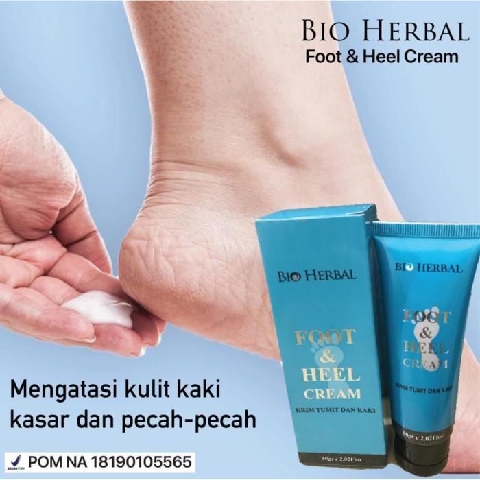 Jual Cassini Bio Herbal Foot And Heel Cream Krim Tumit Dan Kaki Bpom