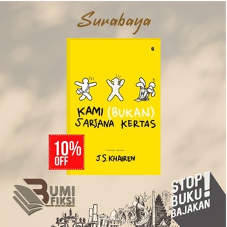 Jual Novel Kami Bukan Sarjana Kertas Angkatan Cover Baru Js