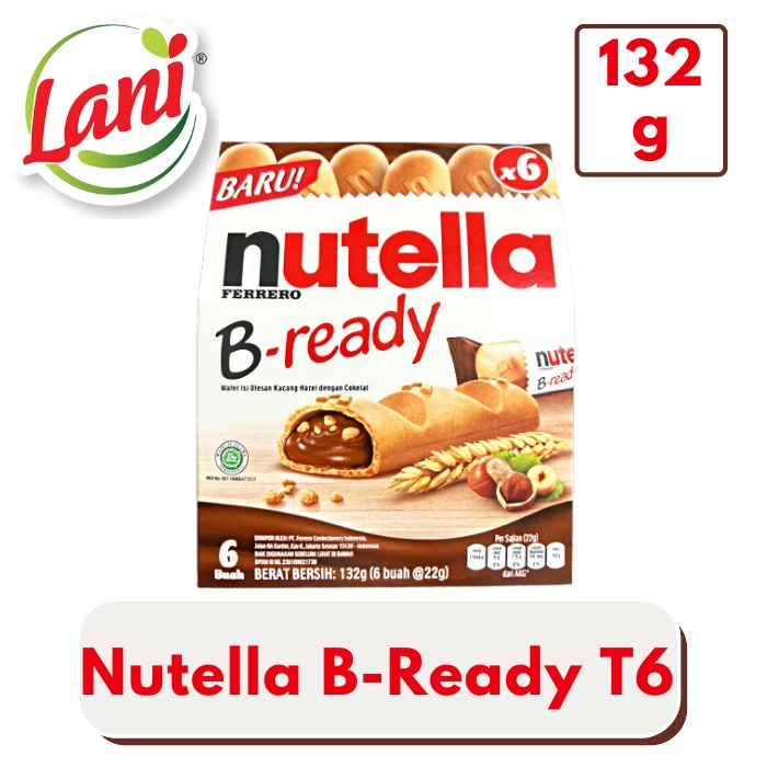 Jual Nutella B Ready T G Wafer Isi Kacang Coklat Hazelnut