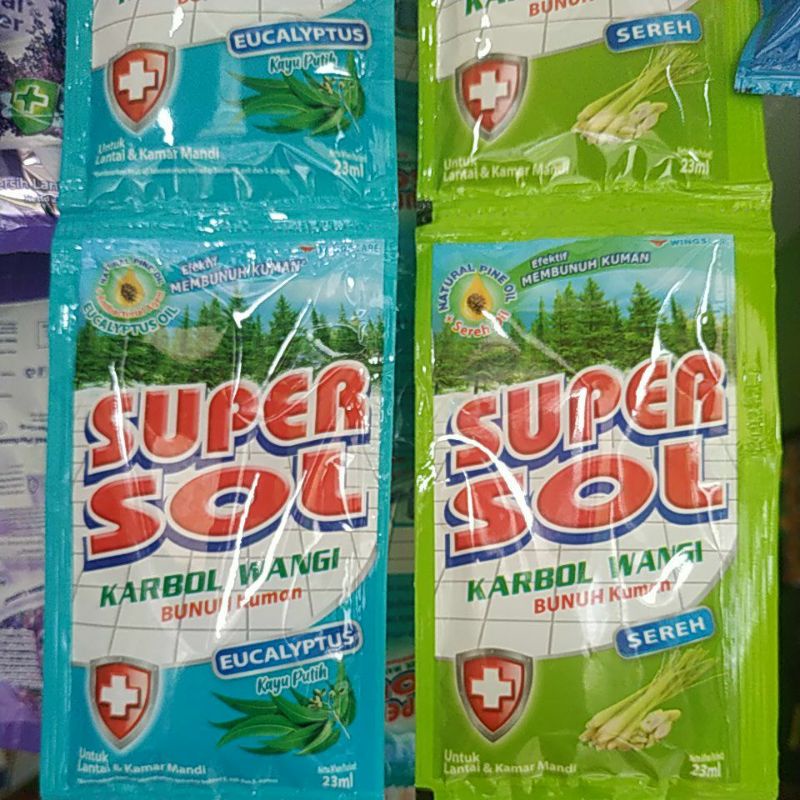 Jual Supersol Karbol Wangi Sachet Shopee Indonesia