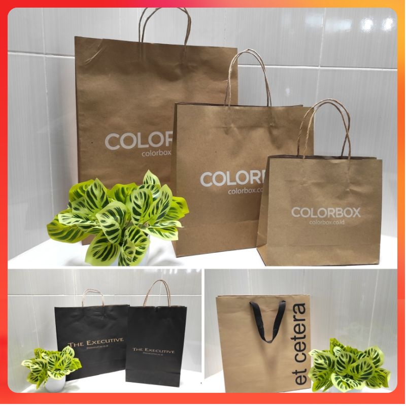 Jual Paper Bag Colorbox Et Cetera The Executive Shopee Indonesia