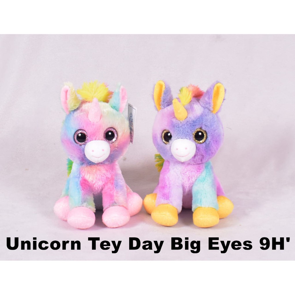 Jual Boneka Kuda Poni Pony Pelangi Stuffed Unicorn Rainbow Doll Big