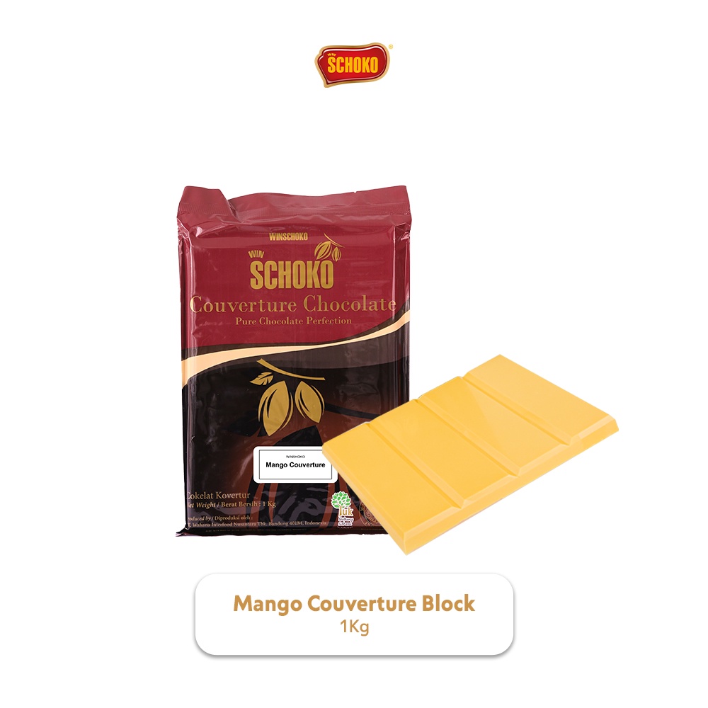 Jual Schoko Mango Chocolate Couverture Block Kg Coklat Kovertur