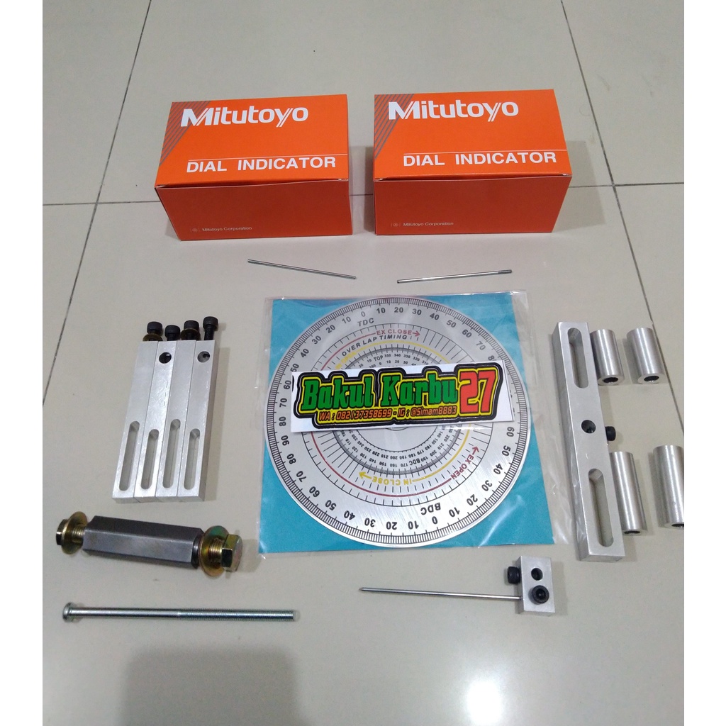 Jual Dial Set Mitutoyo Original Busur Derajat Noken As Top Piston