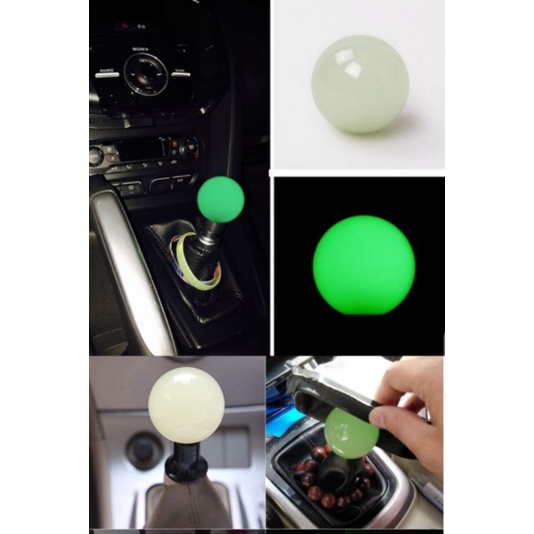 Jual Shift Knob Acrilik Fosfor Glow In The Dark Hear Knob Acrilik