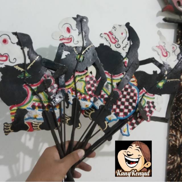 Jual Wayang Kulit Punokawan TERMURAH Semar Gareng Bagong Petruk