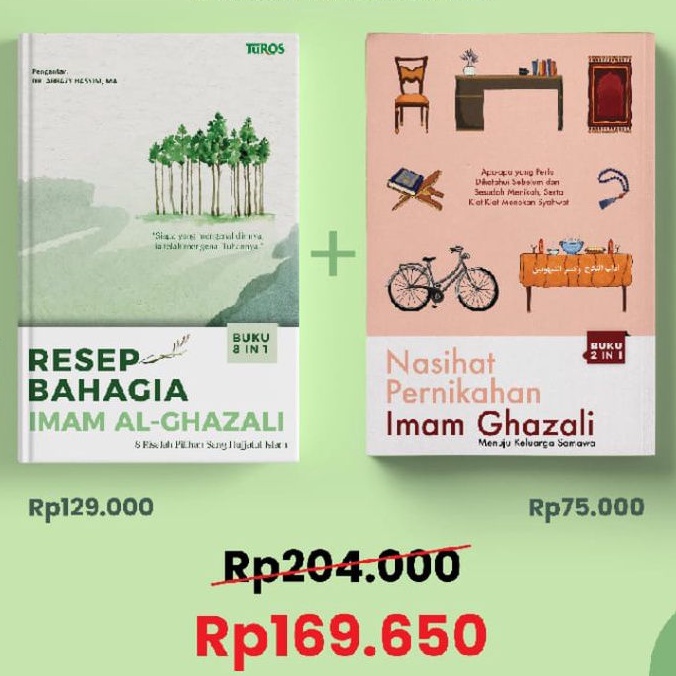 Jual Turos Pustaka BD 031 Buku Resep Bahagia Imam Al Ghazali 8