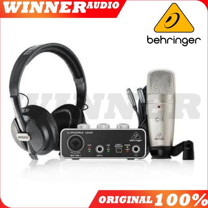 Jual Behringer U Phoria Studio Soundcard Um Recording Uphoria Original