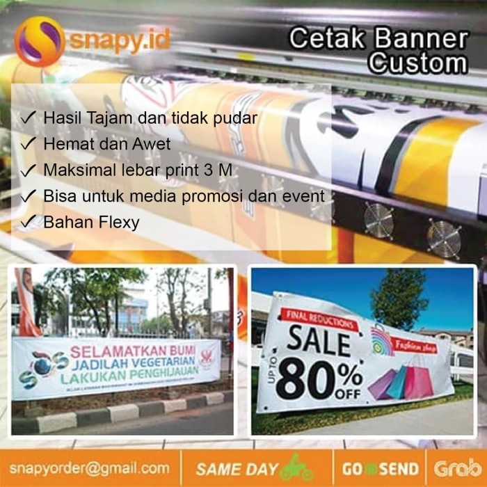 Jual Cetak Spanduk Banner Murah Flexi Flexy Std Elegan Shopee