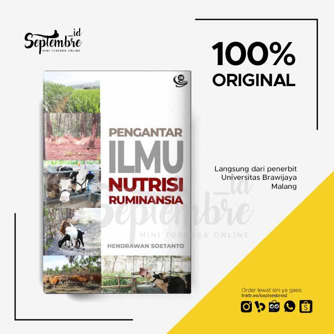 Jual Buku Original Pengantar Ilmu Nutrisi Ruminansia Shopee Indonesia