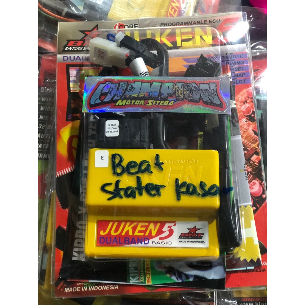 Jual Ecu Racing Brt Juken Dual Band Beat Fi Stater Kasar Non Esp