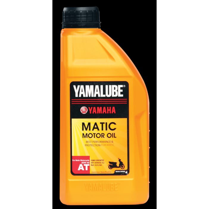 Jual Oli Motor Yamalube Matic Yamaha Motor Oil SJ 20W 40 JASO 800ml