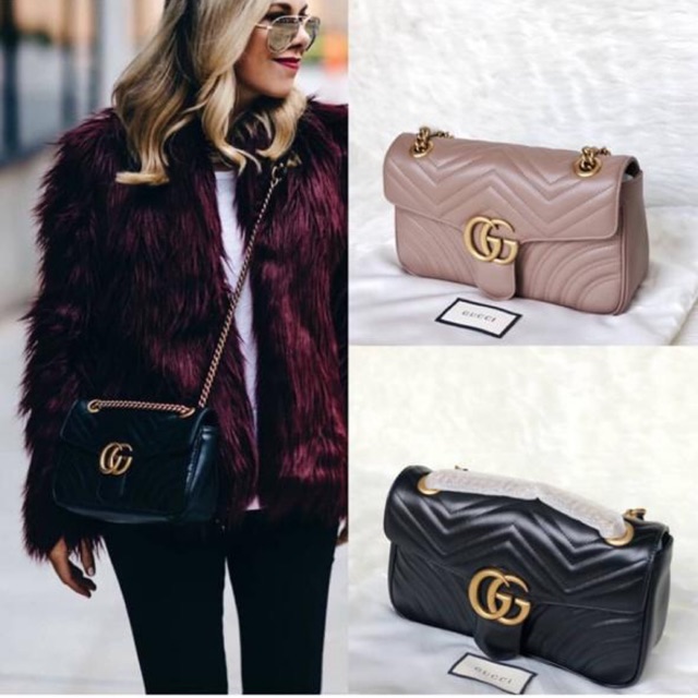 Jual Gucci Marmont Flap Nude Shopee Indonesia