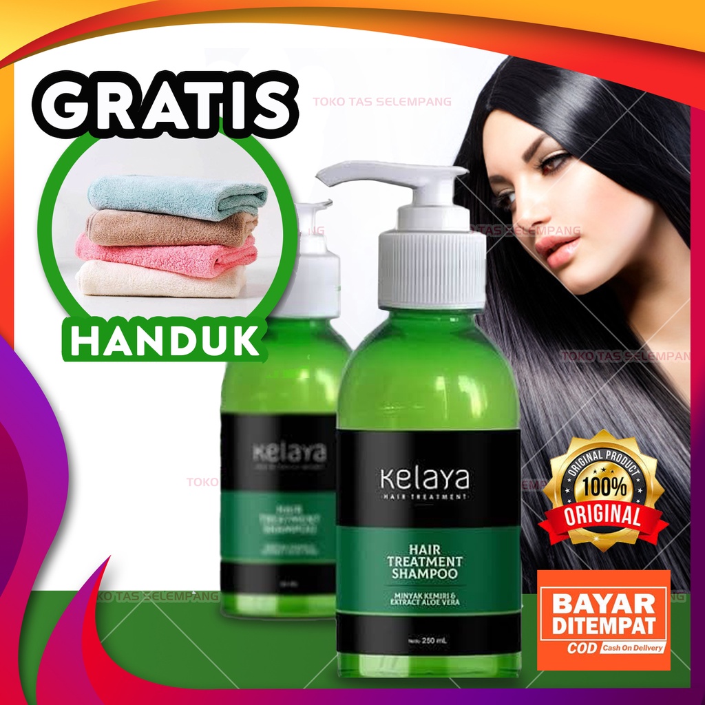 Kelaya Hair Treatment Shampoo Original Bpom Sampo Alami Mencegah Rambut