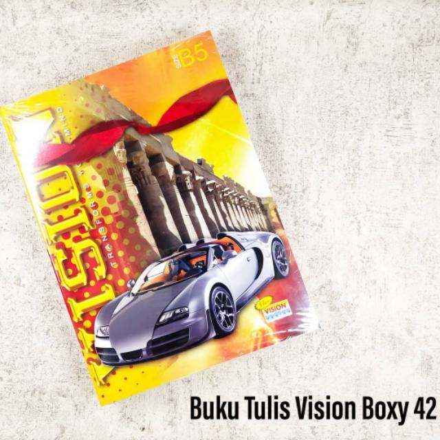 Jual BUKU TULIS BOXY VISION 42 LEMBAR Shopee Indonesia