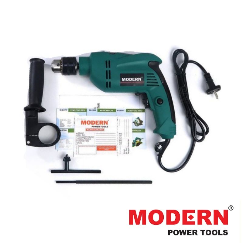 Jual Mesin Bor 13mm Modern Impact Drill Tembok Beton M2150 13mm