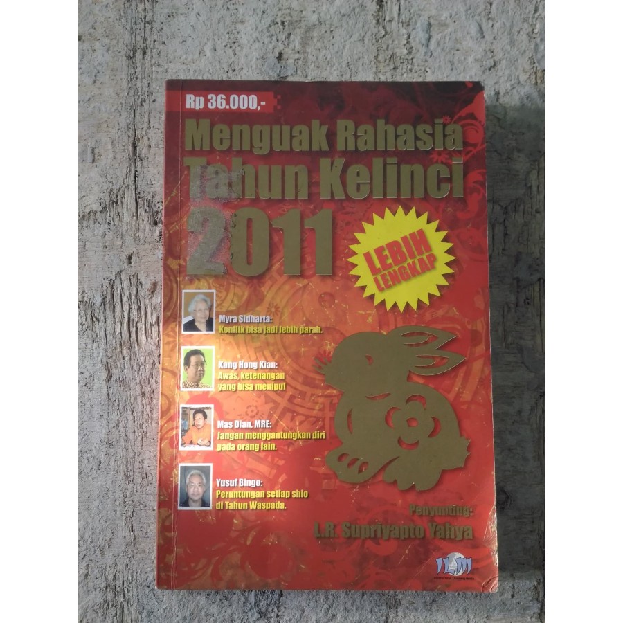 Jual Buku Bekas Second Menguak Rahasia Tahun Kelinci Indonesia