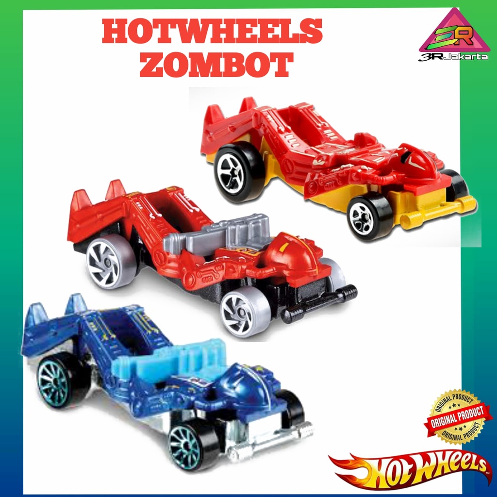 Jual Hot Wheels Zombot Hotwheels Asli Original Mattel Shopee Indonesia