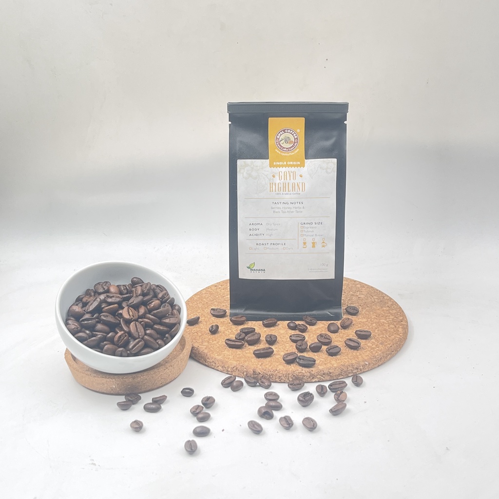 Jual Opal Coffee Gayo Highland Arabica Roasted Beans G Shopee