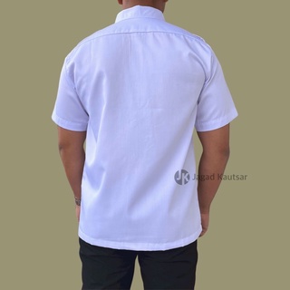 Jual Baju Seragam PDH Seragam Putih Pendek PNS Pria Baju PNS Kemeja