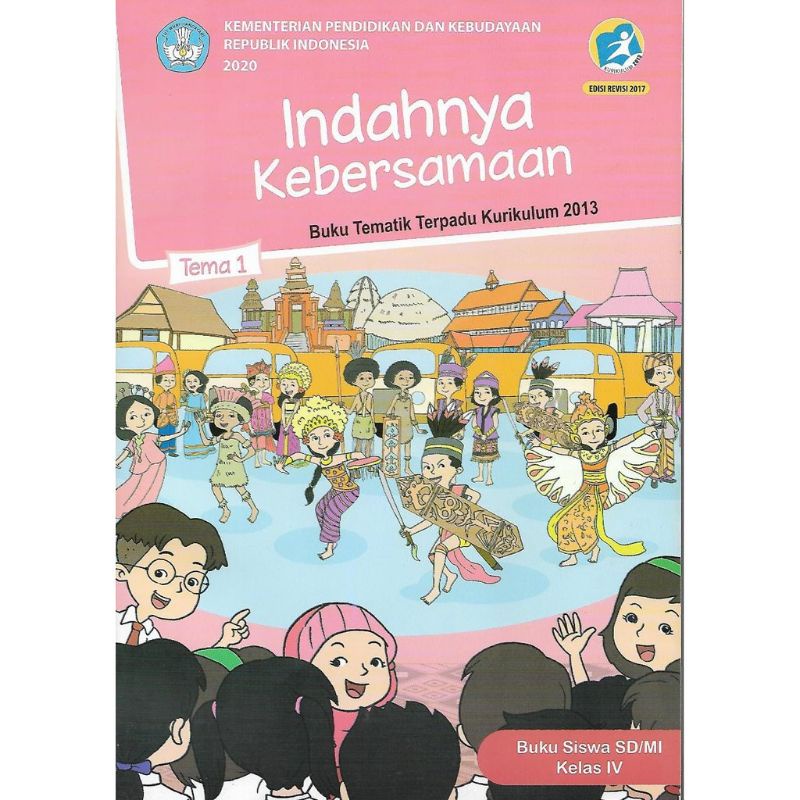 Jual Buku Pelajaran SD KELAS 4 TEMA 1 Indahnya Kebersamaan