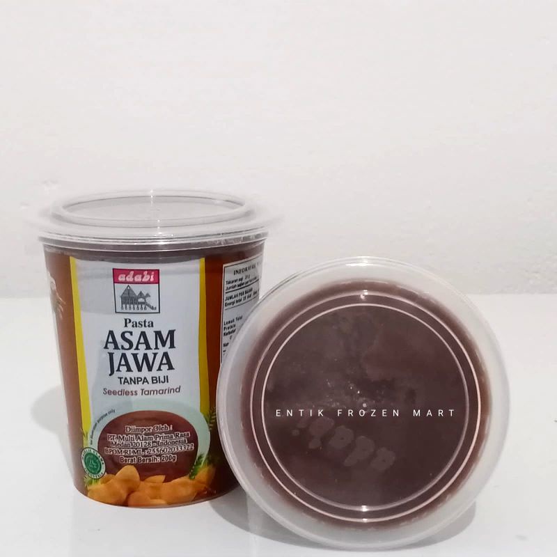 Jual Adabi Asam Jawa Tanpa Biji Seedless Tamarind Gr Shopee