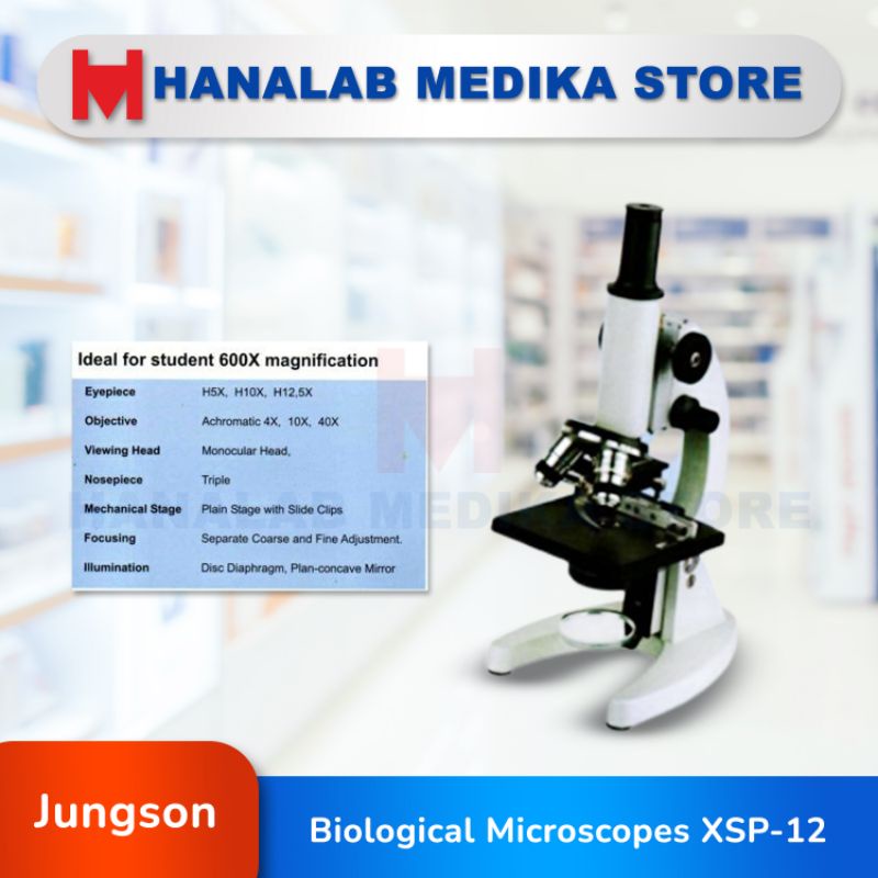 Jual Microscope Monoculer Xsp Jungson Shopee Indonesia