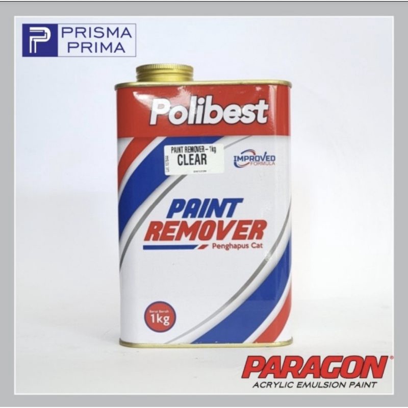 Jual Polibest Paint Remover Pengupas Perontok Cat Tembok Duco Minyak