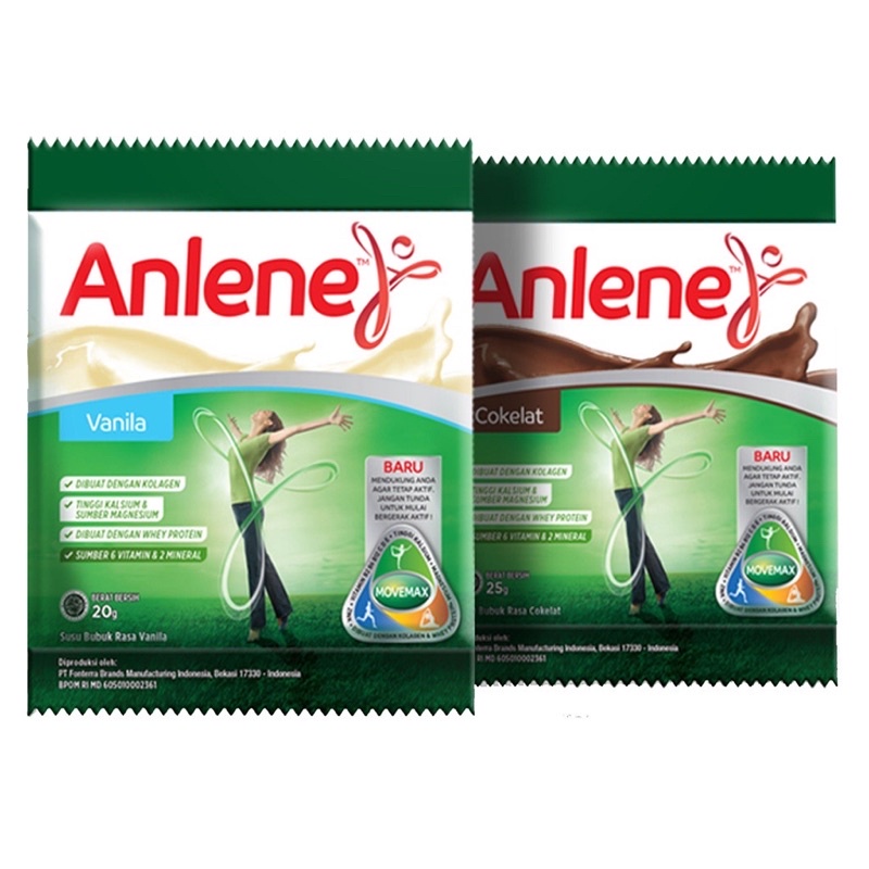 Jual Susu Anlene Actifit Sachet Renceng Isi Pcs Shopee Indonesia