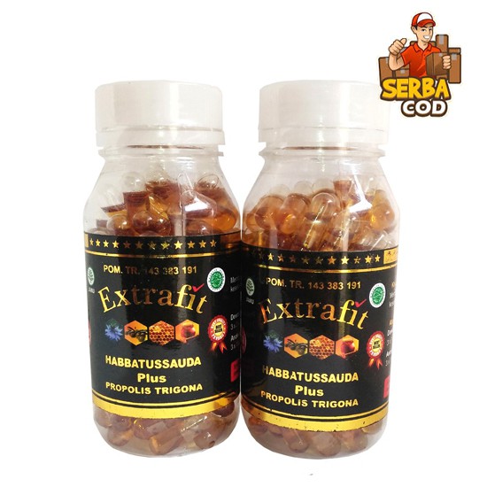 Jual Kapsul Minyak Habbatussauda Oil Extrafit Plus Propolis Trigona Isi